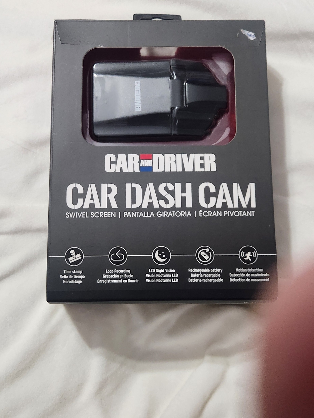 Black Car Dash Cam - Compact Dash Camera